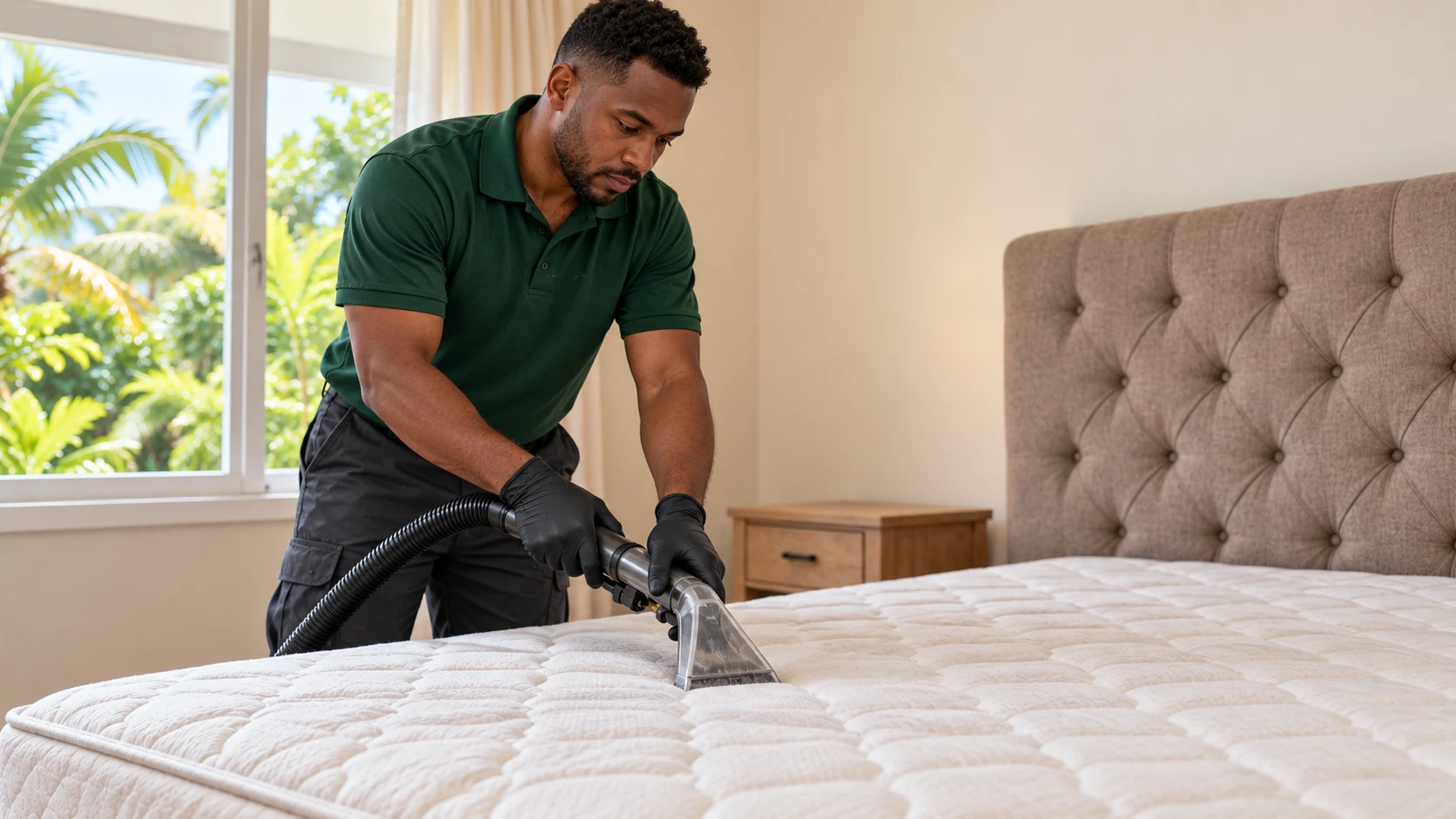 Mattress Cleaning in Grand Cayman by Campbell's Cleaning Solution